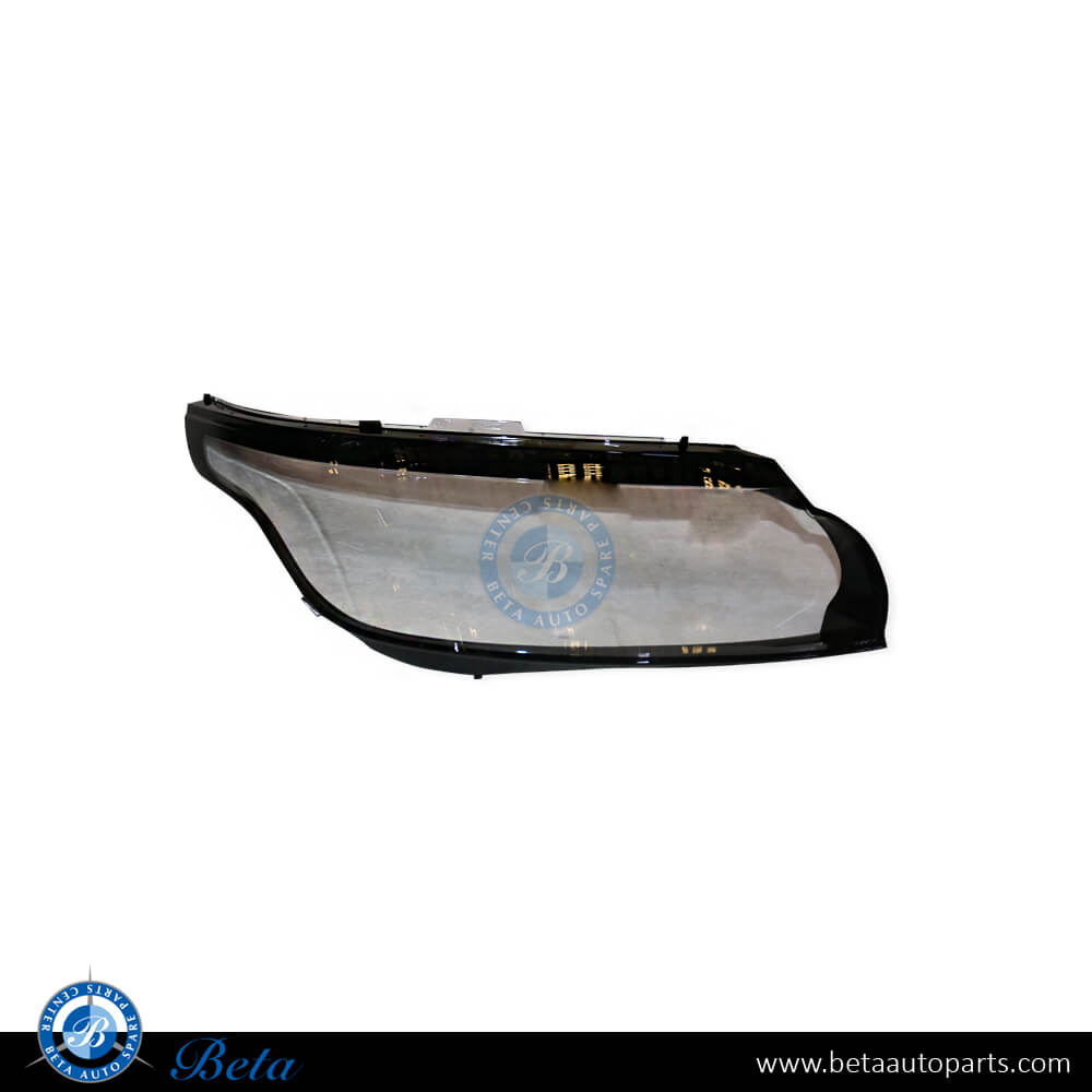 Right Side Headlamp Lens for Range Rover Sport 2013-2017 models, Part Number LR054705 Right Side Headlamp Lens for Range Rover Sport 2013-2017 models, Part Number LR054705